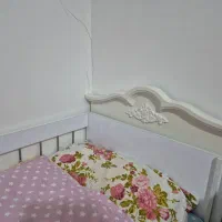 تخت گهواره ای نو|تخت و سرویس خواب|خواف, |دیوار