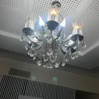 لوستر کریستال ۶ شعله