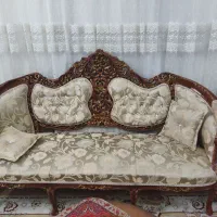 مبلمان استیل درخدنو کاملا سالم  . منبت کاری ملایر