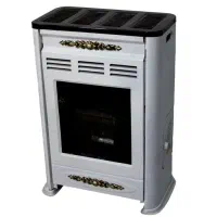 بخاری گازی 8هزار جنرال رویال سفید رنگ