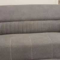 مبل دو نفره، کاملا نو و بدون استفاده، رنگ طوسی