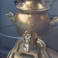 یک عددسماورقدیمی دکوری بفروش میرسد|کلکسیون اشیاء عتیقه|الوند, |دیوار