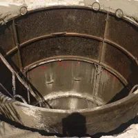 ساخت انبار اب دایره ای با کلیه وسایل