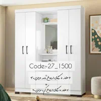 کمد کودک و بزرگسال با رگال کشو و طبقه بندی mdf|جاکفشی، کمد، دراور|کرج, باغستان|دیوار