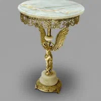 میزخاطره پایه سنگی فرشته برنز برنزی|مبلمان خانگی و میز عسلی|کرج, حصارک پایین|دیوار