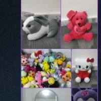 فروش عروسک‌های پارچه ای به صورت کلی وجزعی|اسباب‌بازی بچه|قوچان, |دیوار