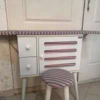 میز اتو کمدی با صندلی