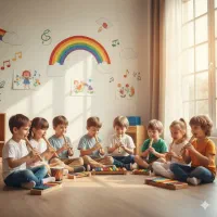 ثبتنام ترم پاییز کلاس موسیقی کودک در شاهین شهر