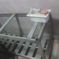 لوازم کافه رستوران میزکار استیل رستورانی کباب پز.
