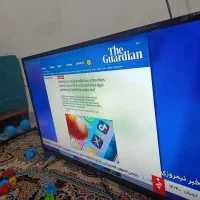 تلویزیون ۳۲ اینچ ال ای دی فول HD سام در حد نو