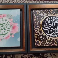 سه عدد تابلو طرح کاشی زیر قیمت