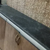 یک عدد سنگ اپن به ابعاد ۱۹۳ طول و ۴۰ عرض سیاه|مصالح و تجهیزات ساختمان|اهواز, پردیس دو|دیوار