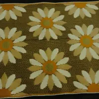 دو گلیم فرش و پادری|گلیم، جاجیم، گبه|ساوه, |دیوار