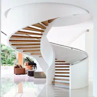 پله فلزی هندی،دکوراتیو صاف،پیچ(اسپیرال)|خدمات پیشه و مهارت|نجفآباد, طالقانی|دیوار