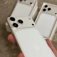 آیفون فیس لیفت به۱۷پرو رنگsilver 128باتری فابریک۹۸