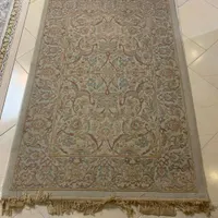 دو عدد فرش ابریشمی ماشینی