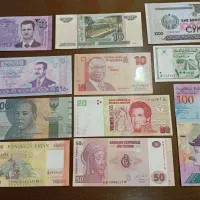 کلکسیونی اسکناس تکرارنشدنی ۱۲ کشور جهان(توضیحات)