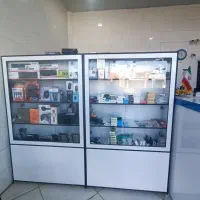 فروش چند عدد کمد و دکور مغازه  تعمیرات موبایل