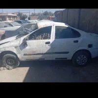 تیبا۹۴بیرنگ شاسی سالم تصادفی|خودرو سواری و وانت|بروجرد, |دیوار