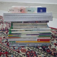 کتاب شب امتحان و جزوات و درسی انسانی و دی وی دی
