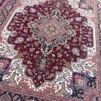 فرش ماهی هریس ۱.۵ در ۳ و ۱.۵ در ۲ نخ مرینوس|فرش|تبریز, |دیوار