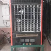 هیتر گازی بزرگ،دوکاره،فن آلمان،کم کار با پایه فلزی