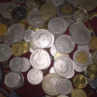 ۱۰۰ عددسکه های بانکی شاهی باارزش و دهه ۶۰