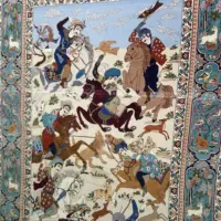 فروش دوجفت قالی اصفهان|فرش|اصفهان, دوطفلان|دیوار