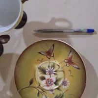 سرویس چای خوری سرامیک طلایی نگین کاری و گل برجسته|ظروف سرو و پذیرایی|اهواز, گلستان|دیوار