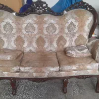 مبل ۷ نفره سلطنتی|مبلمان خانگی و میز عسلی|تالش, هشتپر|دیوار