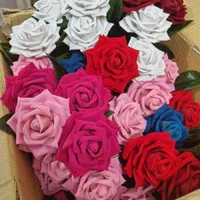 سر گل رز مخمل مصنوعی|گل مصنوعی|تهران, الهیه|دیوار