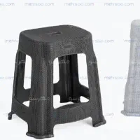 چهارپایه و میز مشکی