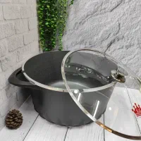 قابلمه چدن گرانیتی سایز ۴۰ برند(اس جی)