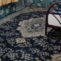 یک تخته فرش ۱۲ متری سورمه ایی ۶۰۰ تومن