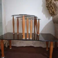 میزعسلی  شیشه ای درحدنو قیمت توافقی