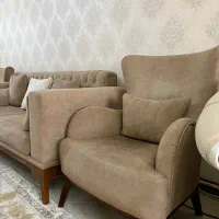 مبلمان راحتی ۵ نفره در حد نو