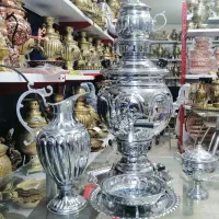 طرح تعویض سماور گازی rrrrزغالی ذغالی برنجی یلداH14|قوری، کتری، قهوه‌ساز دستی|اصفهان, باتون|دیوار