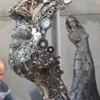 مجسمه پیچ مهره خودرو خاس هر کسی خاست طراحی بد درست