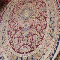یک قطعه فرش ۲در۳ چله ابریشم نقشه قرباغی.|فرش|تبریز, |دیوار