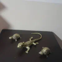 مارمولک و لاک پشت برنز