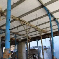 اجرای سقف تیرچه بلوک با مصالح