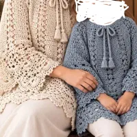 ست مادر دختری شنل زیبا