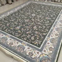 فرش12متری 1500ش تراکم 4500در2رنگ طوسی