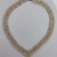 گردنبند و گوشواره مروارید اصل
