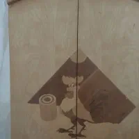 کمد دو تکه مخصوص کتاب و لباس برای کودک یا نوجوان|جاکفشی، کمد، دراور|زابل, |دیوار