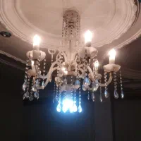 لوستر|لوستر و چراغ آویز|بناب, |دیوار