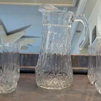 ست کامل پارچ و لیوان برایتون لومینارک اصل فرانسه