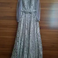لباس مجلسی نقره ای