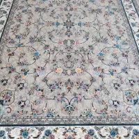 ۲ تخته ۹ متری طوسی کمرنگ نقشه افشان