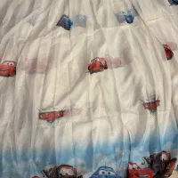 پرده حریر توری در حد نو